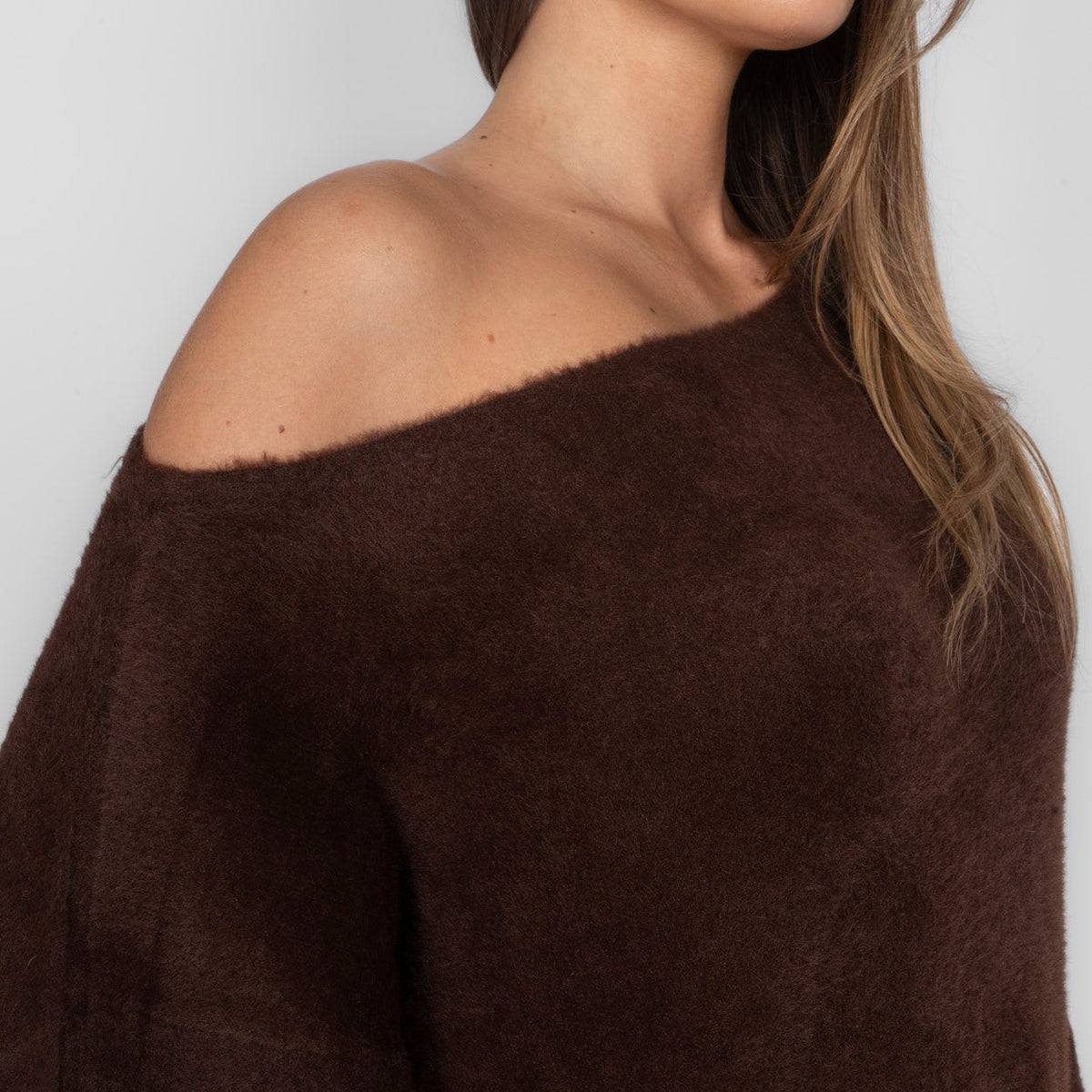 Ultra-Soft Off-Shoulder Knit