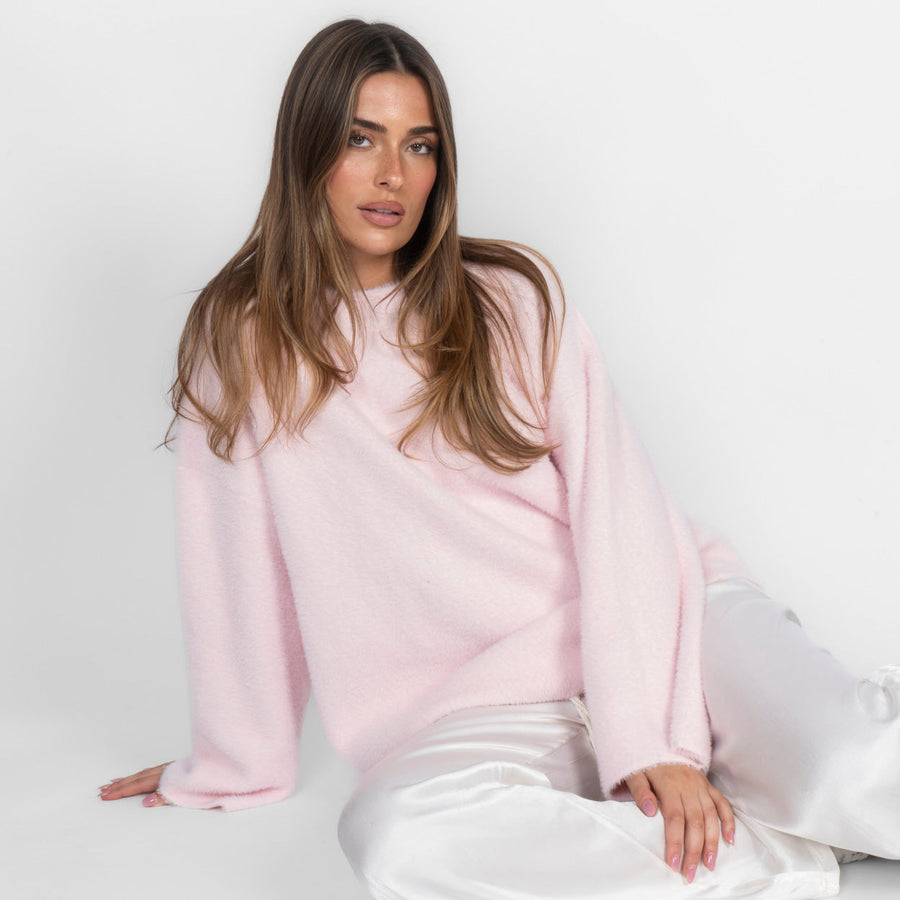 Ultra-Soft Off-Shoulder Knit