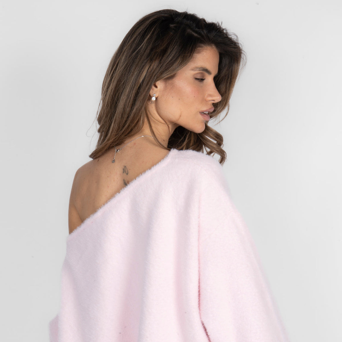 Ultra-Soft Off-Shoulder Knit