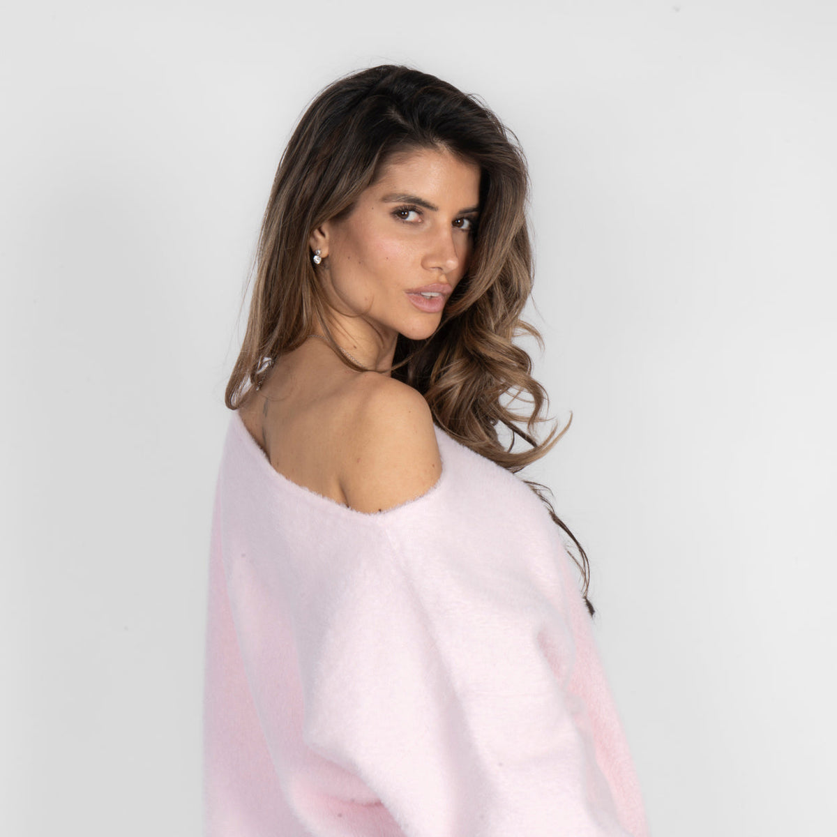 Ultra-Soft Off-Shoulder Knit