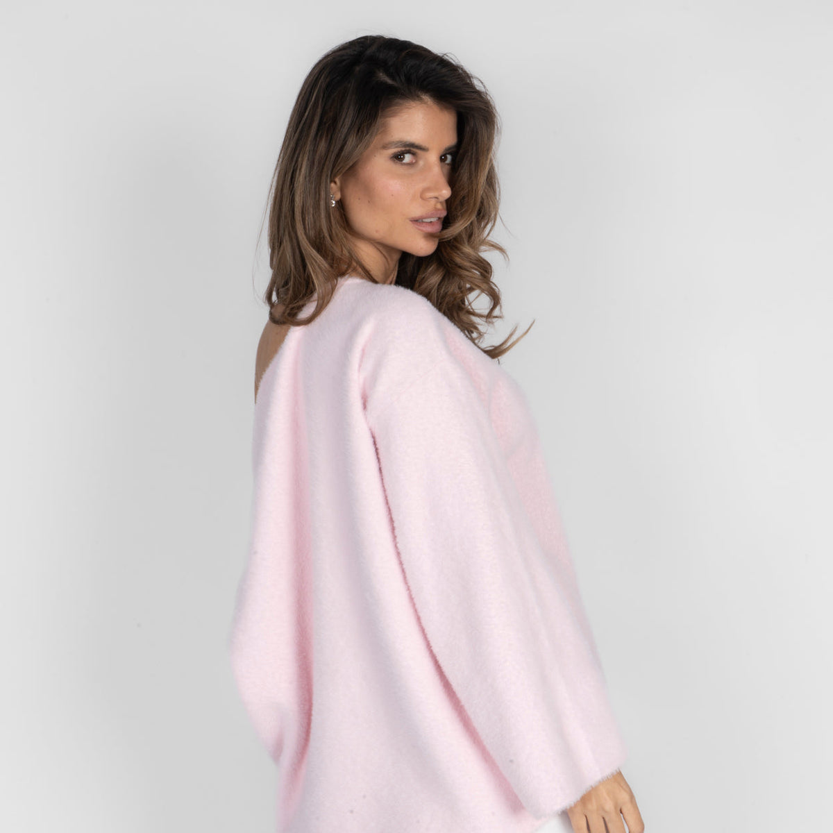 Ultra-Soft Off-Shoulder Knit