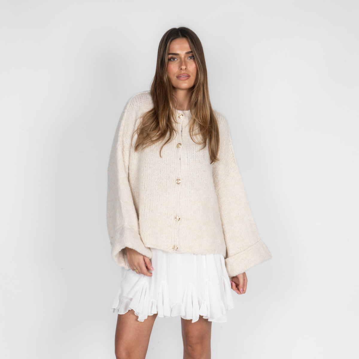 Oversized Cardigan "CozyGlam"